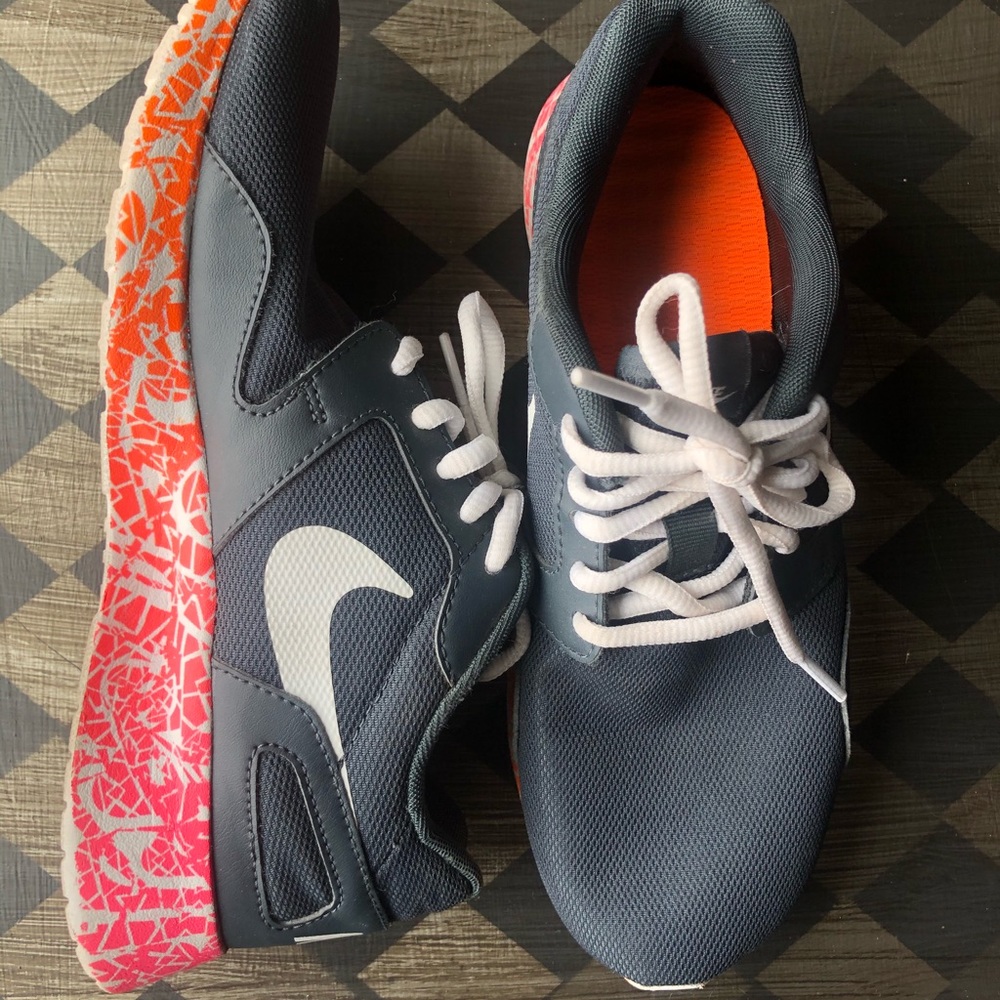 Nike sneakers.